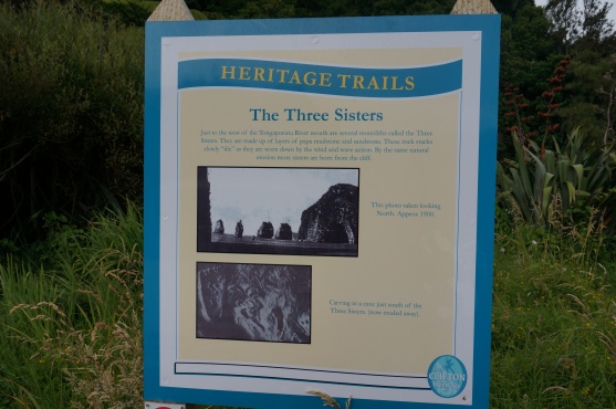 Trail head for the Three Sisters